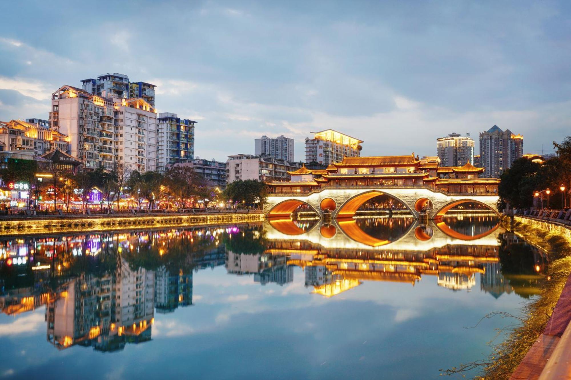 Hotel Crowne Plaza Chengdu West By Ihg Esterno foto