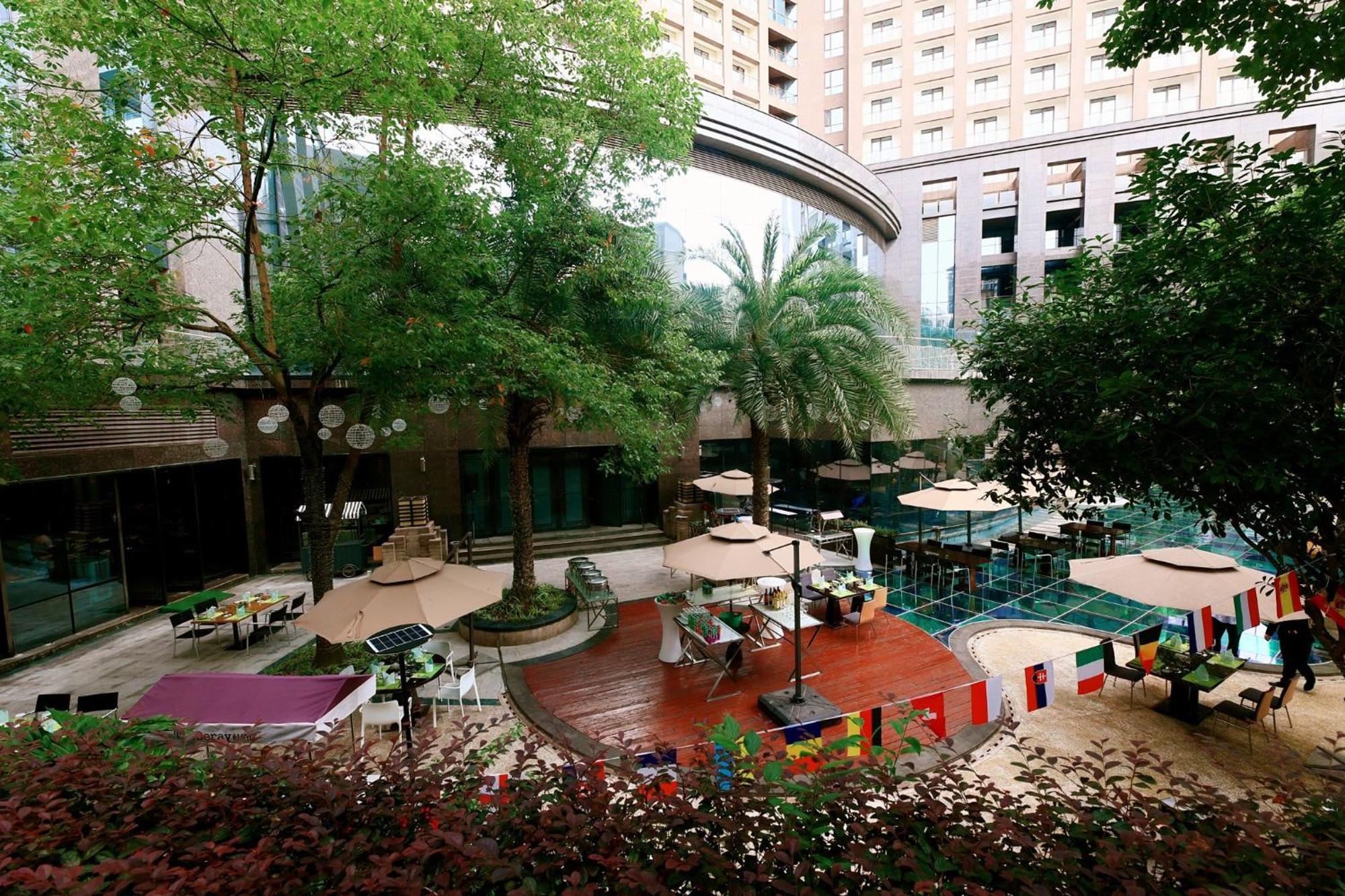 Hotel Crowne Plaza Chengdu West By Ihg Esterno foto